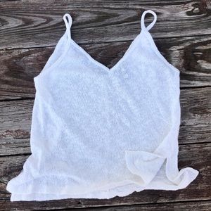 Cream Forever 21 Top